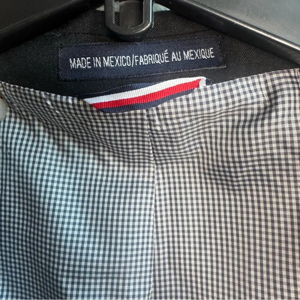 Tommy Hilfiger black suit jacket and pants